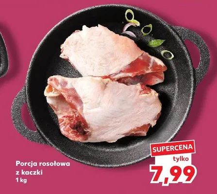 Porcja rosołowa z kaczki promocja w Kaufland