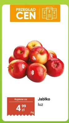 Jabłko luz promocja w Dino