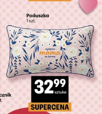 Poduszka Najlepsza mama na świecie promocja w Delikatesy Centrum
