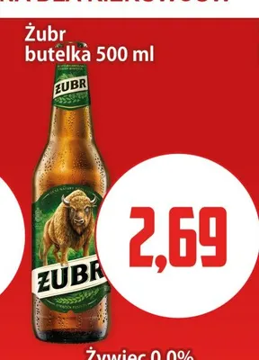 Piwo Żubr promocja w Kupiec