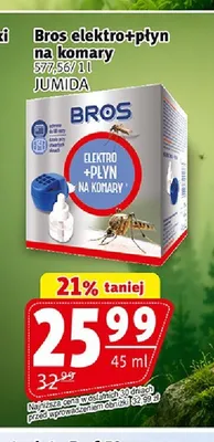Elektro + płyn na komary Bros promocja w Prim Market