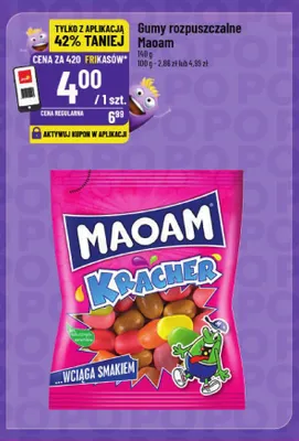 Gumy rozpuszczalne Maoam Kracher promocja w POLOmarket