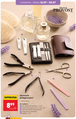 Zestaw do manicure'u w etui Franck Provost promocja w Biedronka