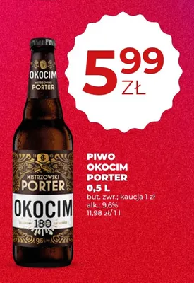 Piwo Okocim Porter promocja w Duży Ben