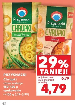 Chrupki Przysnacki promocja w Kaufland