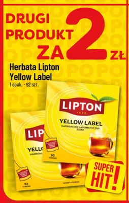Herbata Lipton Yellow Label promocja w POLOmarket