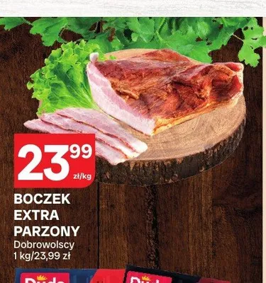 Boczek extra parzony Dobrowolscy promocja w Chorten