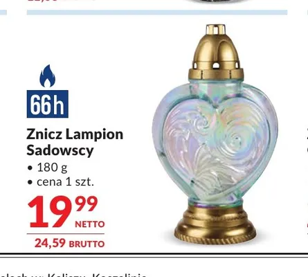 Znicz Lampion Sadowscy promocja w Makro