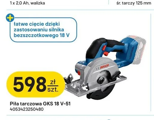 Piła tarczowa Bosch GKS-51 promocja w Castorama