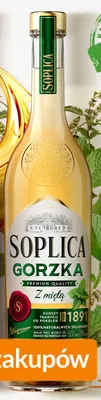 Wódka Soplica Gorzka Z miętą 28% promocja w Lidl