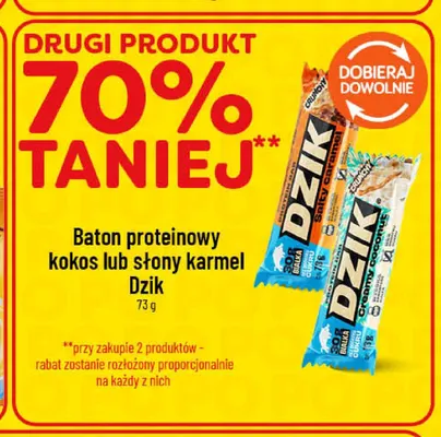 Baton proteinowy kokos Dzik promocja w POLOmarket