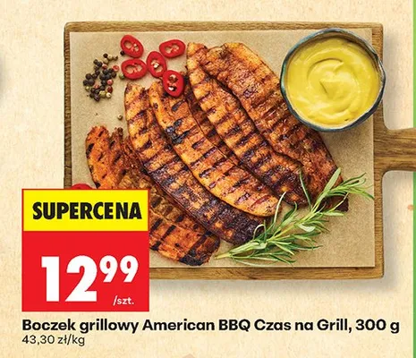 Boczek grillowy American BBQ promocja w Biedronka