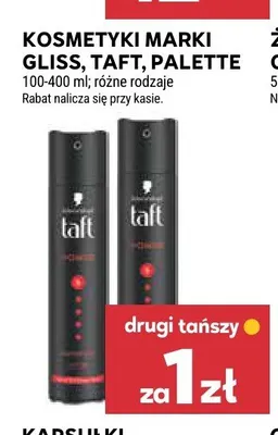 Kosmetyki Gliss Taft Palette promocja w Stokrotka