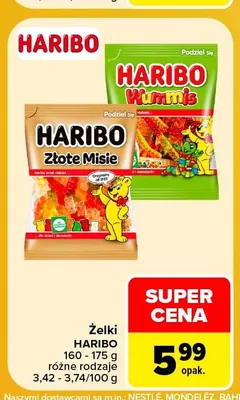 Żelki Wummis Haribo promocja w Carrefour