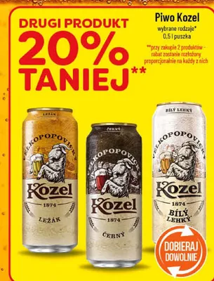 Piwo Bílý Ležáky promocja w POLOmarket