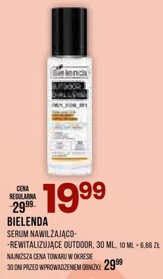 Serum nawilżająco-regenerujące outdoor promocja w Drogerie Natura