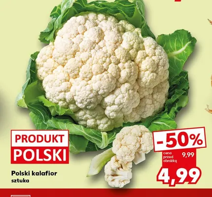Kalafior polski promocja w Kaufland