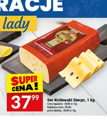 Ser Królewski Sierpc promocja w Twój Market