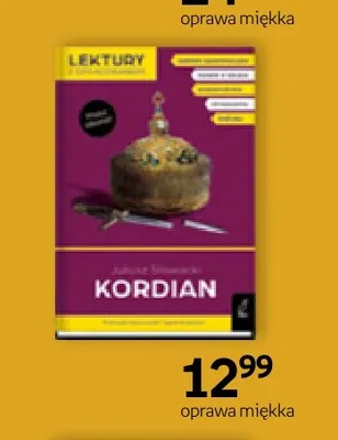 Książka Kordian Wydawnictwo GREG promocja w Empik