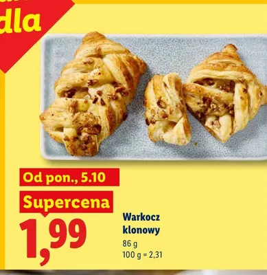 Warkocz klonowy promocja w Lidl