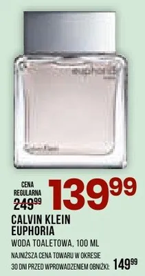 Woda toaletowa Calvin Klein Euphoria promocja w Drogerie Natura