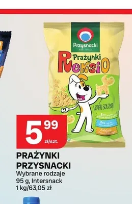 Prażynki Przysnacki Reksio promocja w Chorten