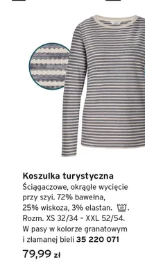 Koszulka turystyczna Tchibo promocja w Tchibo