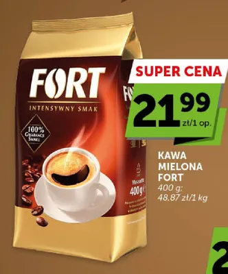 Kawa mielona Fort promocja w ABC