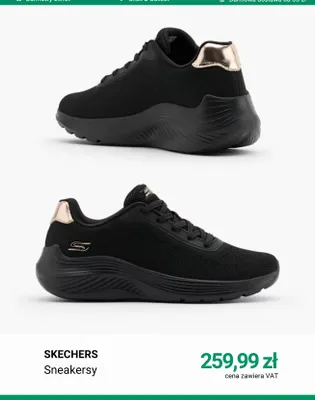 Sneakersy Skechers promocja w Deichmann