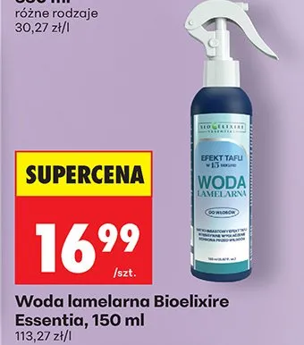 Woda lamelarna Essentia promocja w Biedronka