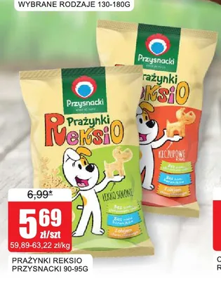 Prażynki Reksio Przysnacki Ketchupowe promocja w Bingo