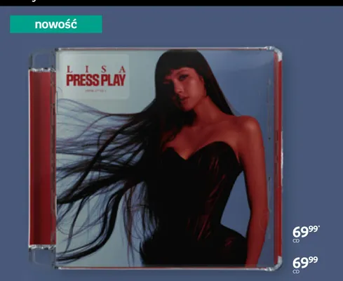 Płyta CD Lisa Press Play promocja w Empik