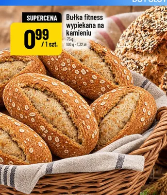 Bułka fitness wypiekana na kamieniu promocja w POLOmarket
