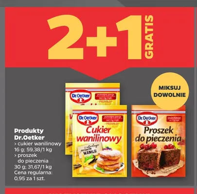 Proszek do pieczenia Dr.Oetker Dr. Oetker promocja w Netto