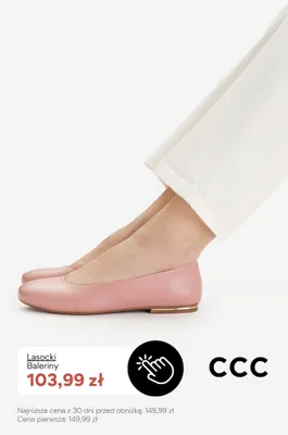Baleriny Lasocki promocja w CCC