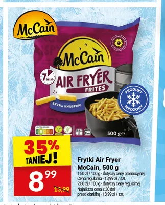 Frytki Air Fryer McCain promocja w Twój Market