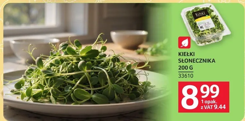 Kiełki słonecznika promocja w Selgros