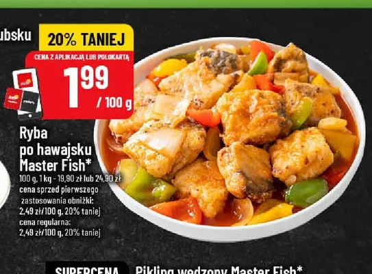 Ryba po hawajsku Master Fish promocja w POLOmarket