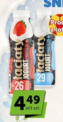 Jogurt pitny Łaciate Protein+ naturalny promocja w ABC