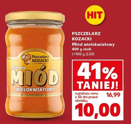 Miód wielokwiatowy promocja w Kaufland