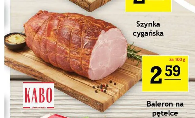 Baleron na pętelce Kabo promocja w Gram Market