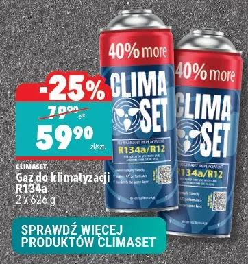 Gaz do klimatyzacji R134a 2 x 426 g promocja w Biedronka Home