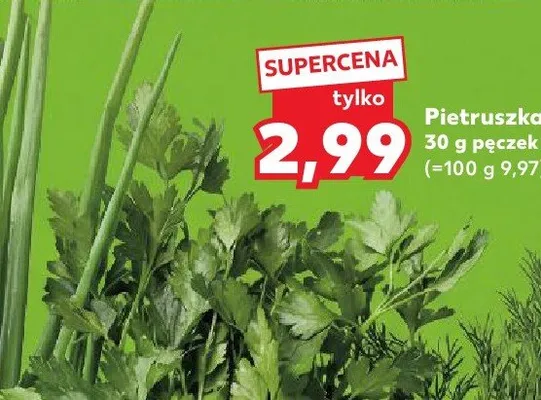 Pietruszka natka promocja w Kaufland