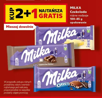 Czekolada Milka promocja w Kaufland