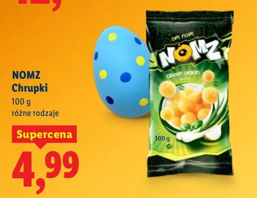 Chrupki różne rodzaje promocja w Lidl