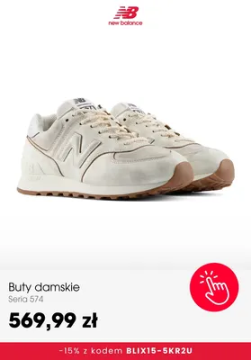 Buty damskie Seria 574 New Balance promocja w New Balance