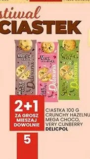 Ciastka Crunchy Hazelnut Delisana promocja w Wafelek