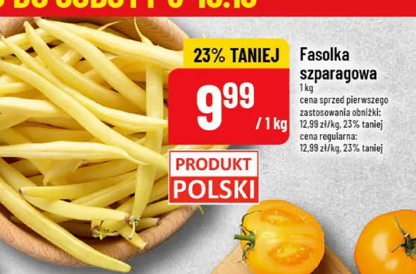 Fasolka szparagowa promocja w POLOmarket
