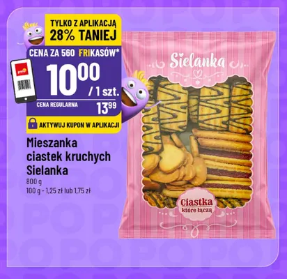 Mieszanka ciastek kruchych Sielanka promocja w POLOmarket