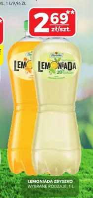 Lemoniada gazowana Zbyszko Cytryna promocja w Top Market